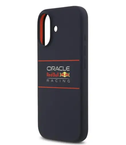 Red Bull Silicone Horizontal Logo MagSafe Zadní Kryt pro iPhone 17 modrý