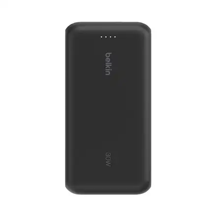 Belkin Boost Charge Powerbank 20K with Integrated Cable - Black