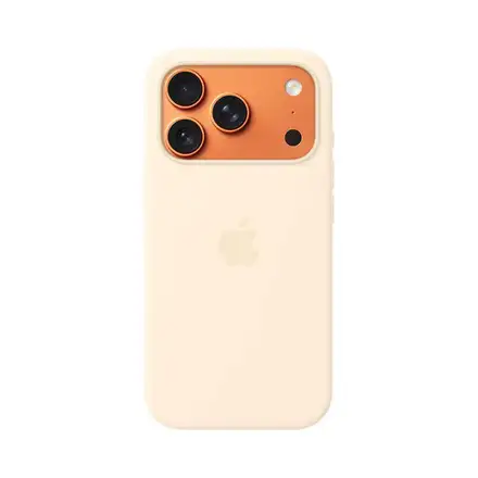 iPhone 17 Pro Silikonový kryt s MagSafe – Vanilkový