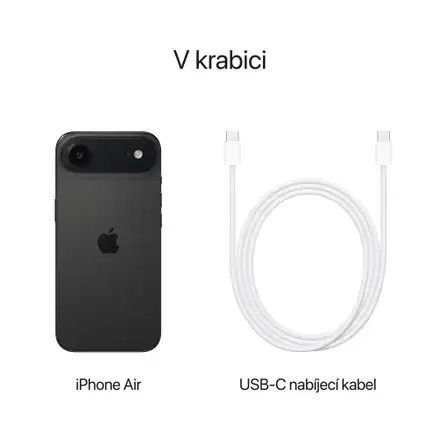iPhone Air 256GB Vesmírně černá