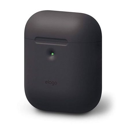 Elago Airpods 2 Silicone Case-Black