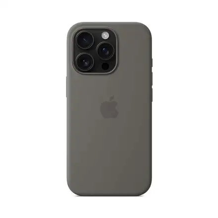 iPhone 16 Pro Silicone Case with MagSafe - Skálově šedá *Rozbalený*