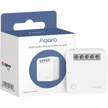 Aqara Smart Home Spínací modul T1 s Připojením neutrálního vodiče