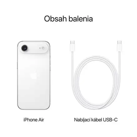 iPhone Air 256GB Oblačně bílý *Třída A*