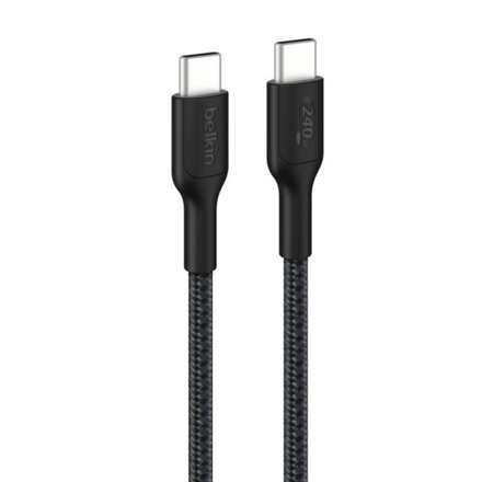 Belkin kabel Boost Charge Pro USB-C to USB-C 240W 2m - černý