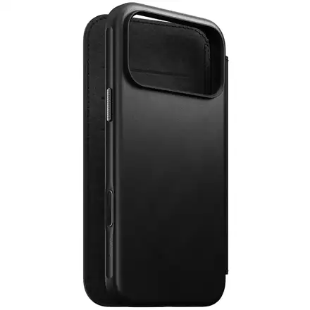Nomad pouzdro Modern Leather Folio Magsafe pro iPhone 17 Pro Max - Black