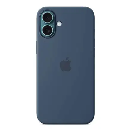 iPhone 16 Plus Silicone Case with MagSafe - Denim