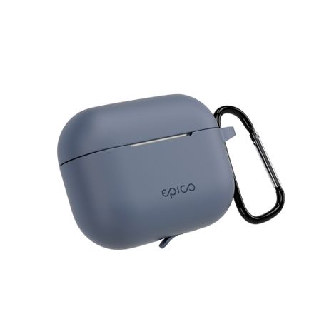 Epico Silicone Outdoor Cover pro Airpods Pro 3 - modrošedá