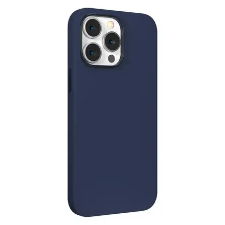 Devia kryt Nature Series Silicone Case pro iPhone 14 Pro Max - Navy Blue