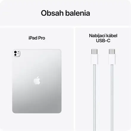 iPad Pro 13" Wi-Fi 1TB Stříbrný (2025) - sklo s nanotexturou *Aktivovaný*
