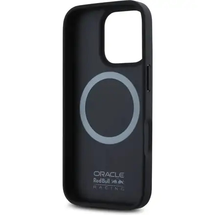 Red Bull Carbon Shiny MagSafe Zadní Kryt pro iPhone 16 Pro Max černý