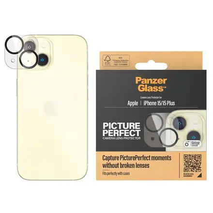 PanzerGlass ochranné sklo PicturePerfect pro iPhone 15/15 Plus