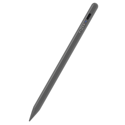 FIXED aktivní stylus Graphite Uni s magnety pro kapacitní dotykové displeje, šedý