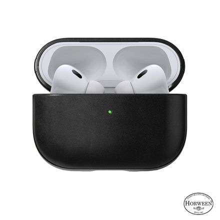Nomad pouzdro Leather Case Horween pro Apple Airpods Pro 2-Black