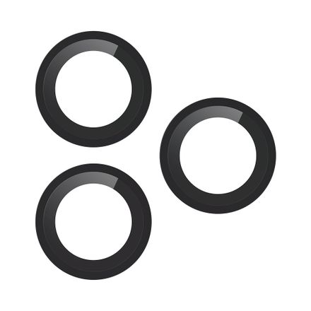 Devia Peak Series Lens Protector pro iPhone 16 Pro/16 Pro Max - Dark Black