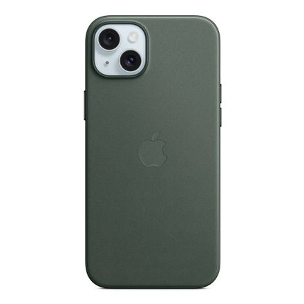 iPhone 15 Plus FineWoven Case with MagSafe-Evergreen