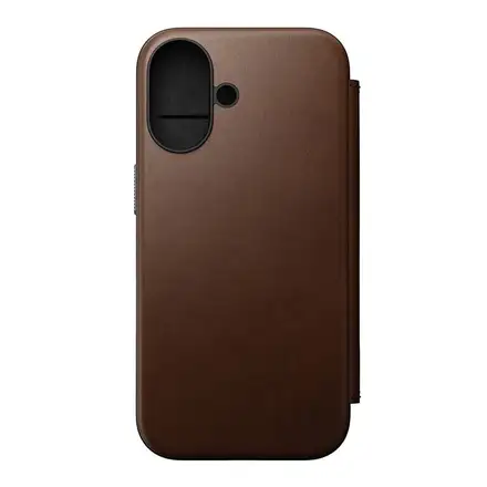 Nomad pouzdro Modern Leather Folio Magsafe pro iPhone 16 - Brown