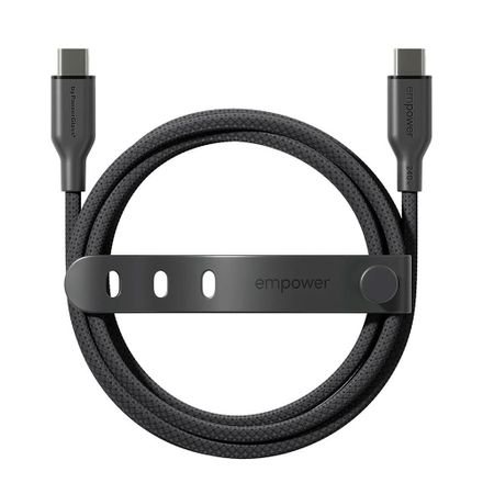 PanzerGlass kabel EMPOWER Racing USB-C na USB-C 1,2 m 240 W - černý