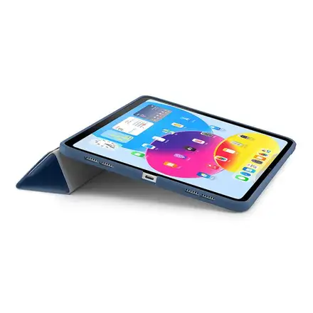 Pipetto pouzdro Origami TPU Case pro iPad 10.9" 2022 10th Gen - Navy Blue