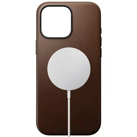 Nomad kryt Modern Leather Case Magsafe pro iPhone 16 Pro Max - Brown