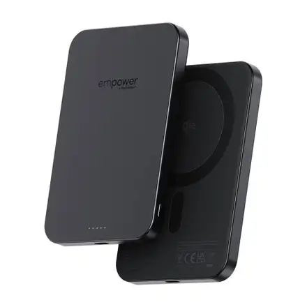 PanzerGlass EMPOWER Wireless Qi2 Powerbank 5.000 mAh - Black