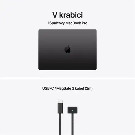 EDU MacBook Pro 16" Apple M5 Pro 18core CPU 20core GPU 48GB 1TB Vesmírně černý CZ