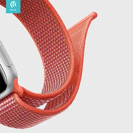 Devia Apple Watch Deluxe Series Sport3 Band 40/41/42mm-Red