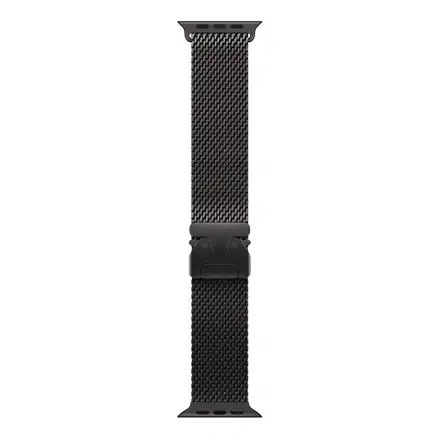 Apple Watch 49mm Black Titanium Milanese Loop-Small
