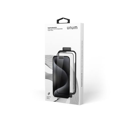 UNUM SapphireShield 3D ochranné sklo pro iPhone 16 Pro Max