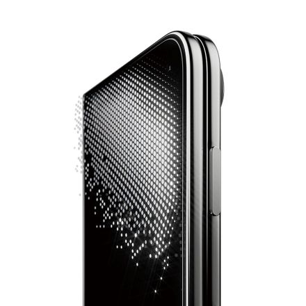 PanzerGlass ochranné sklo Platinum Frame Fit pro iPhone Duo-Black Frame