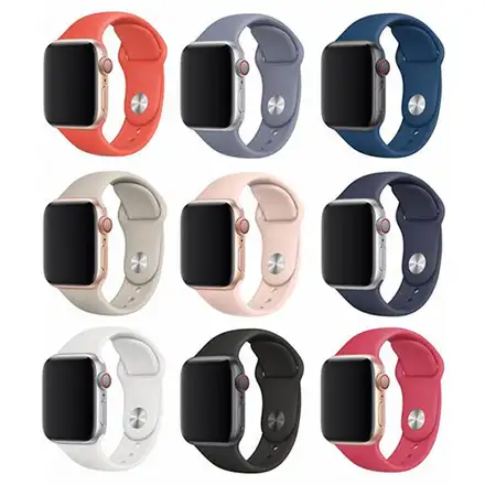 Devia Apple Watch Deluxe Series Sport Band 44/45/46mm - White