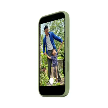 Apple iPhone 17 Silicone Case with MagSafe - Light Moss