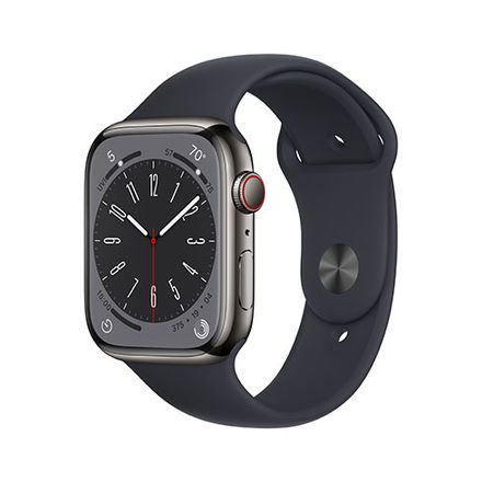 Apple Watch Series 8 GPS + Cellular 45mm Grafitově šedý nerez *Třída B*