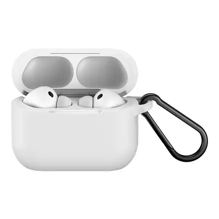 Devia pouzdro Naked Silicone Case pro AirPods Pro 3 - White