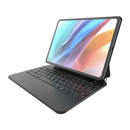 FIXED Typee bezdrátová klávesnice s magnetickým uchycením pro Apple iPad 10,9" 2022/11" 2025, CZ, černá