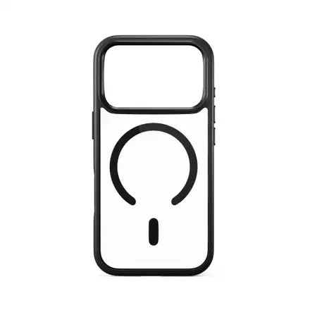 iStores by Epico Hero Pro Mag+ Case iPhone 17 Pro Qi2 & Magsafe kompatibilní - černá transparentní