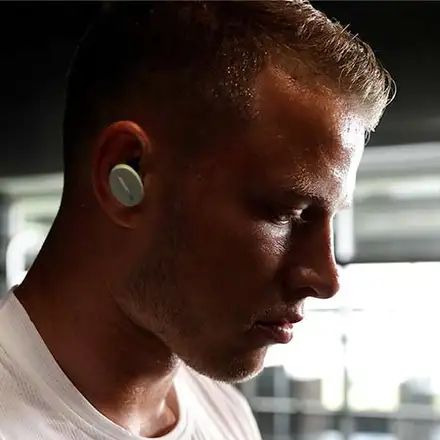 Bose Sport Earbuds, Glacier White sluchátka