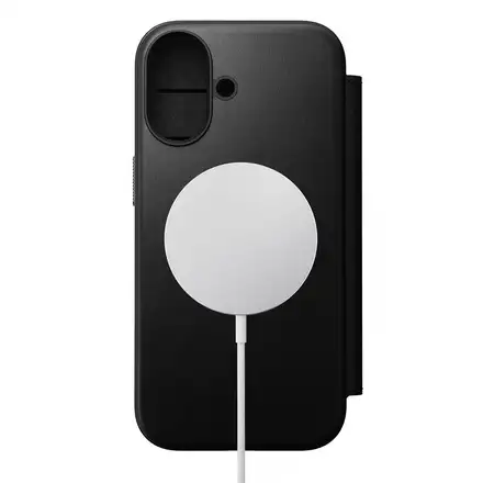 Nomad pouzdro Modern Leather Folio Magsafe pro iPhone 17 - Black