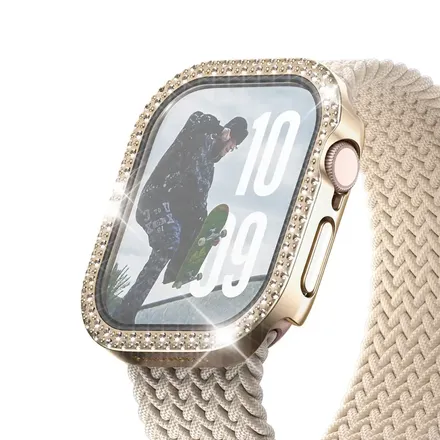 PanzerGlass ochranné sko Disco pro Apple Watch 10/11 46mm - Bing Gold
