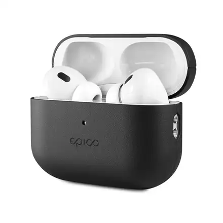 Epico Leather Case Airpods Pro 2 - černá