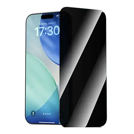Devia ochranné sklo Ultra Series Diamond Privacy pro iPhone 18 Pro Max-Black Frame