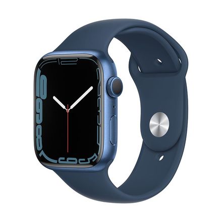 Apple Watch Series 7 GPS, 45mm Modrý hliník *Třída C*
