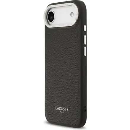 Lacoste PU Leather Champs Elysees MagSafe kryt iPhone Air černý