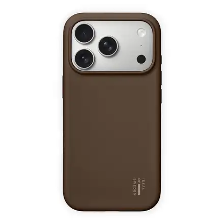 iDeal Silicone Case MagSafe iPhone 17 Pro Max/18 Pro Max Mocha Mousse