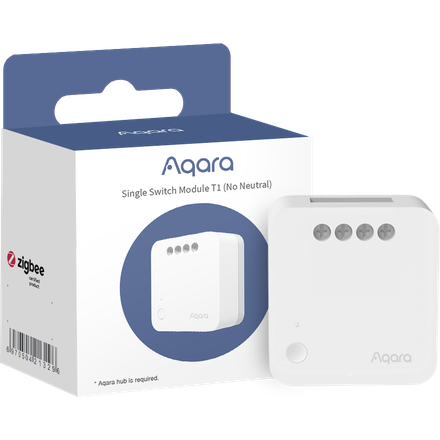Aqara Smart Home Spínací modul T1 bez Připojení Neutrálního vodiče
