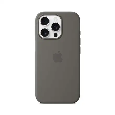 iPhone 16 Pro Silicone Case with MagSafe - Skálově šedá *Rozbalený*