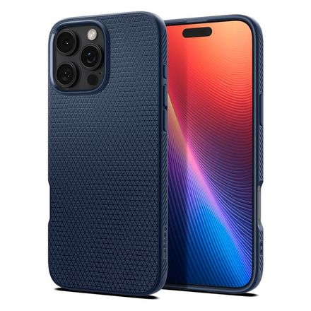 Spigen kryt Liquid Air pro iPhone 16 Pro - Navy Blue