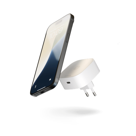 ZENS Wireless Charging Adapter White