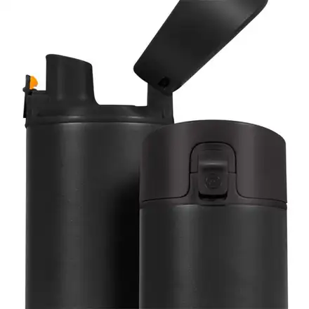 HidrateSpark-nerezová chytrá lahev, 620 ml, Bluetooth tracker, černá * Rozbaleno *