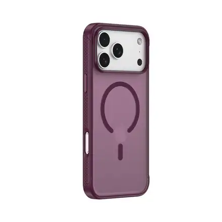 Devia kryt Shield Series Skin-Friendly Magnetic Case pro iPhone 18 Pro-Dark Cherry